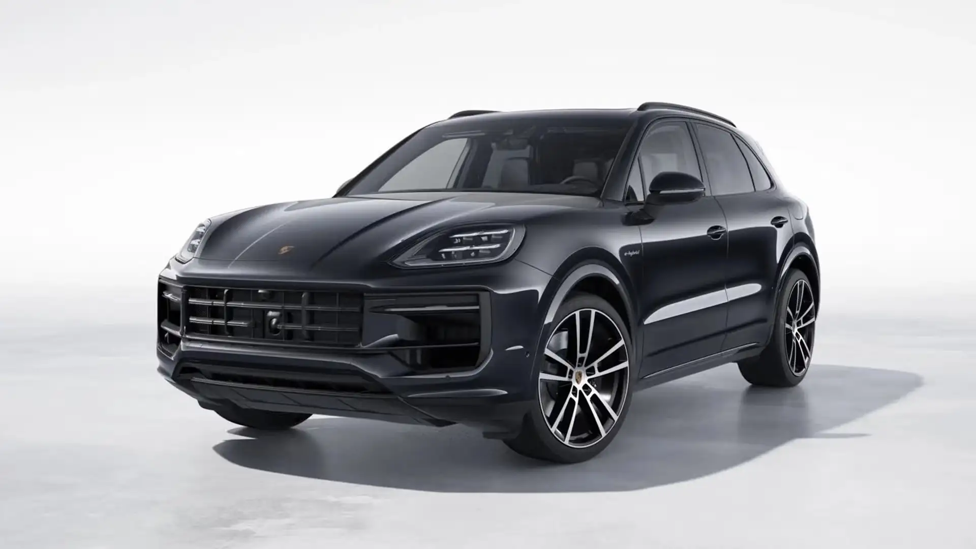 Porsche Cayenne E-Hybrid Schwarz - 1