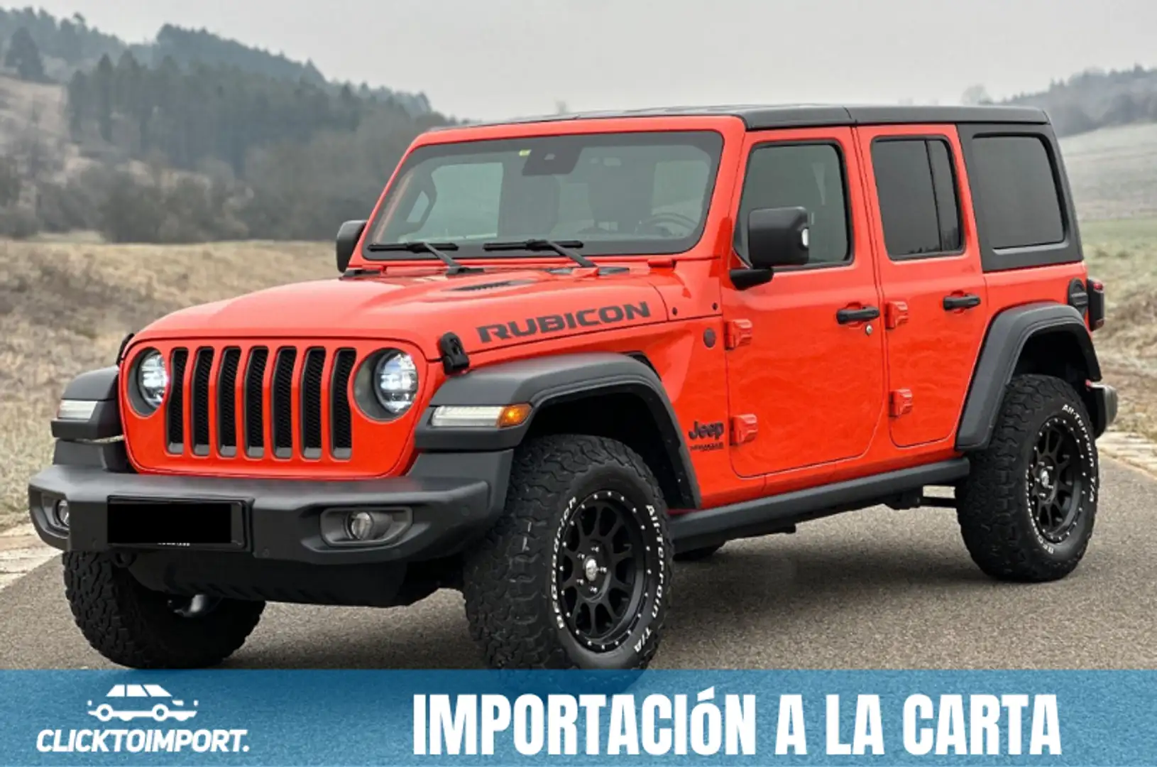 Jeep Wrangler Unlimited 2.0T GME Rubicon 8ATX Orange - 1