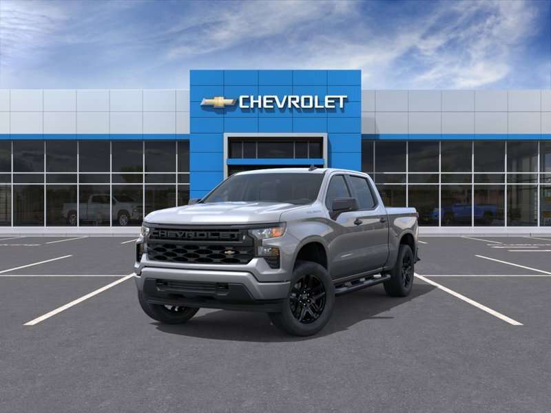Gray 2026 Chevrolet Silverado 1500 Pickup Truck Four-Wheel Drive Automatic