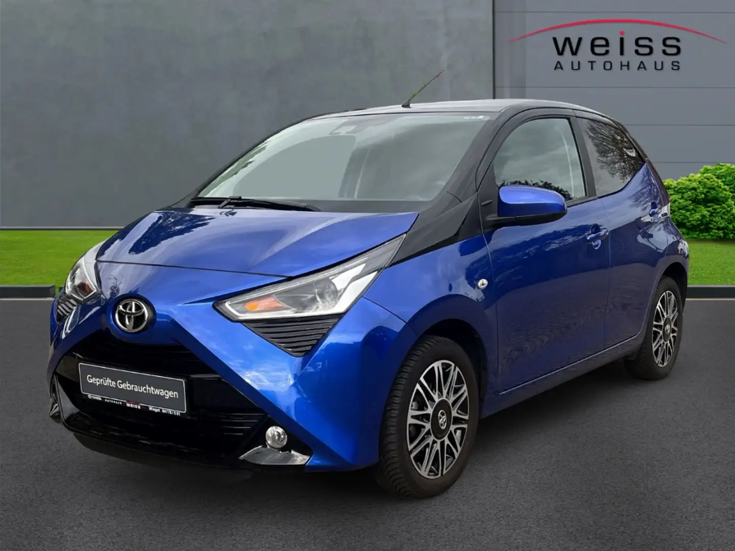 Toyota Aygo X-Clusiv*A/CA*CAM*AppleCarPlay*Leder*HUNeu* Bleu - 1