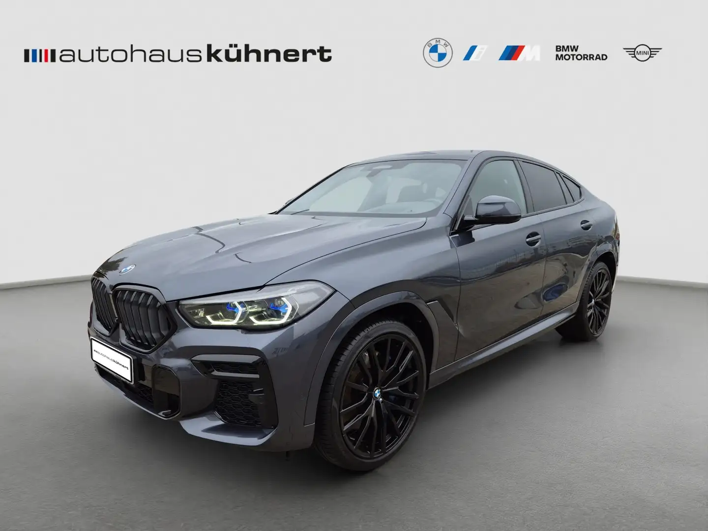 BMW X6 M 50i Integral/ACC/Laser/Standheiz/Alarm/H&K Gri - 1