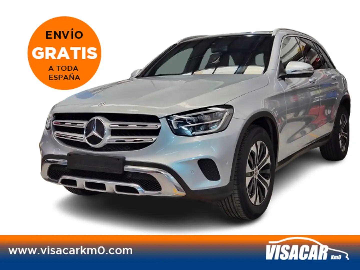 Mercedes-Benz GLC 200 200d 4Matic 9G-Tronic Plateado - 1