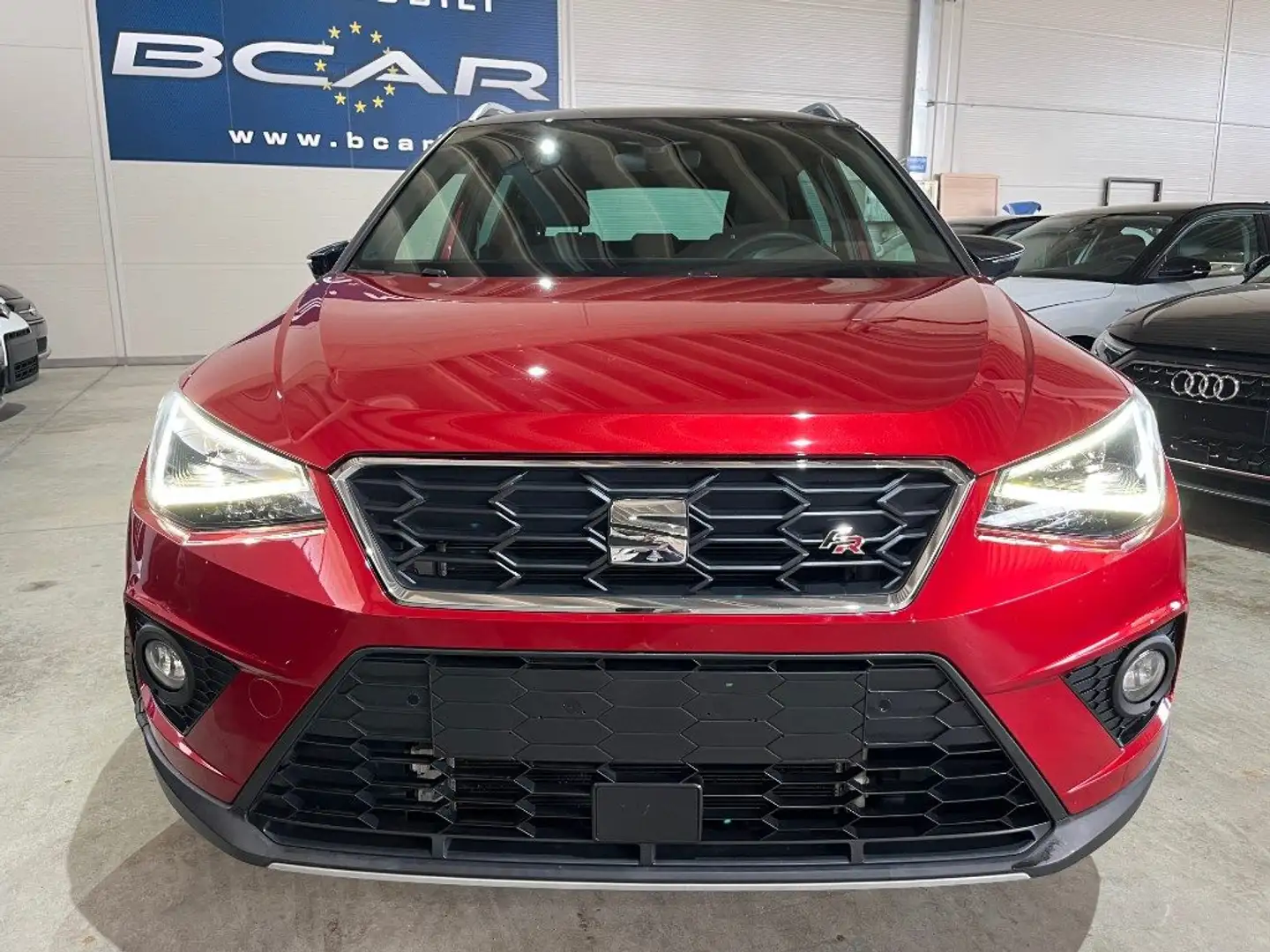 SEAT Arona 1.0 TGI FR FULL LED/NAVI/TELECAM/PARK/UNICO PROP. Rosso - 2