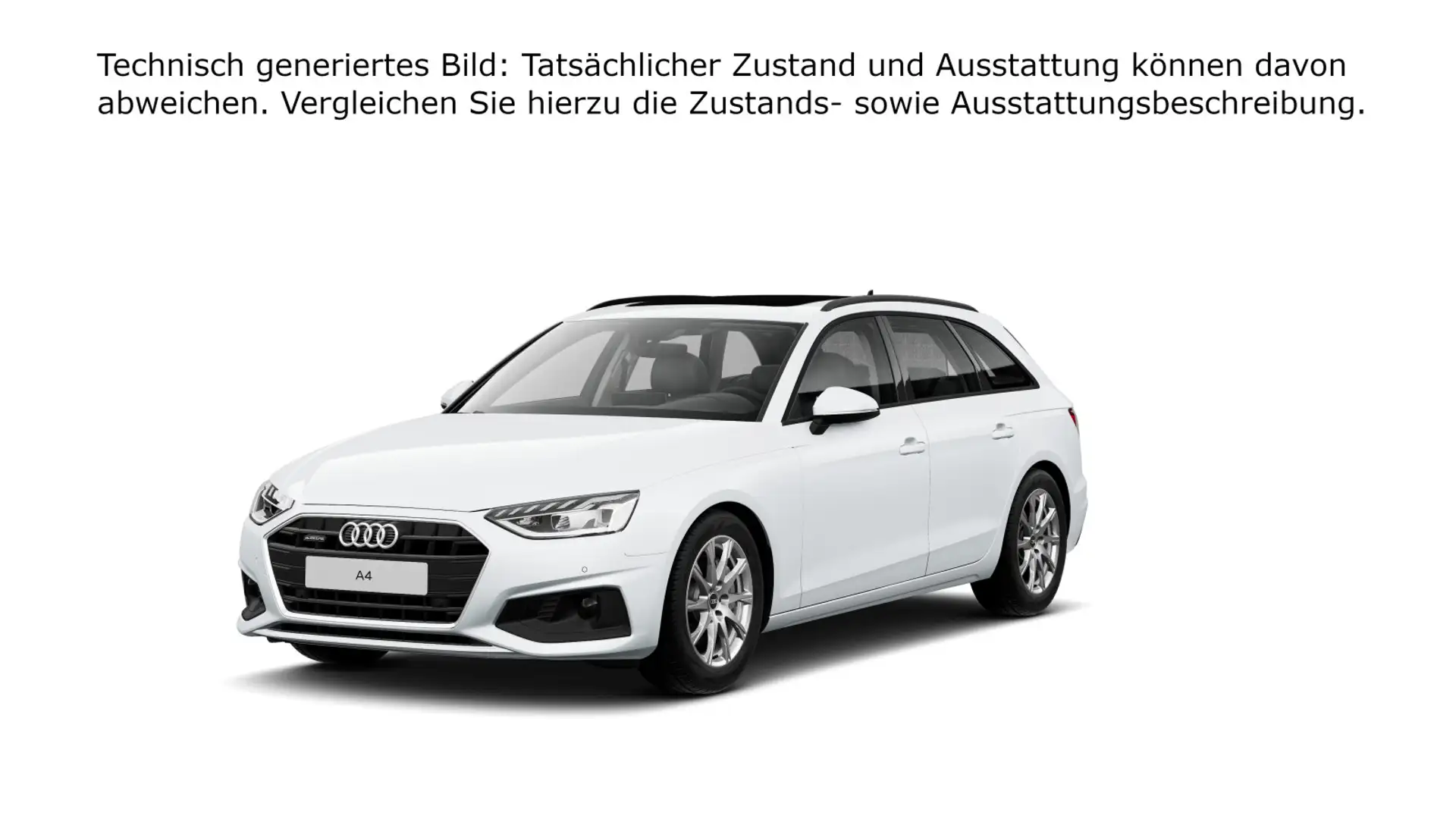 Audi A4 40 TDI quattro S-tronic AHK Pano Virtua Weiß - 2