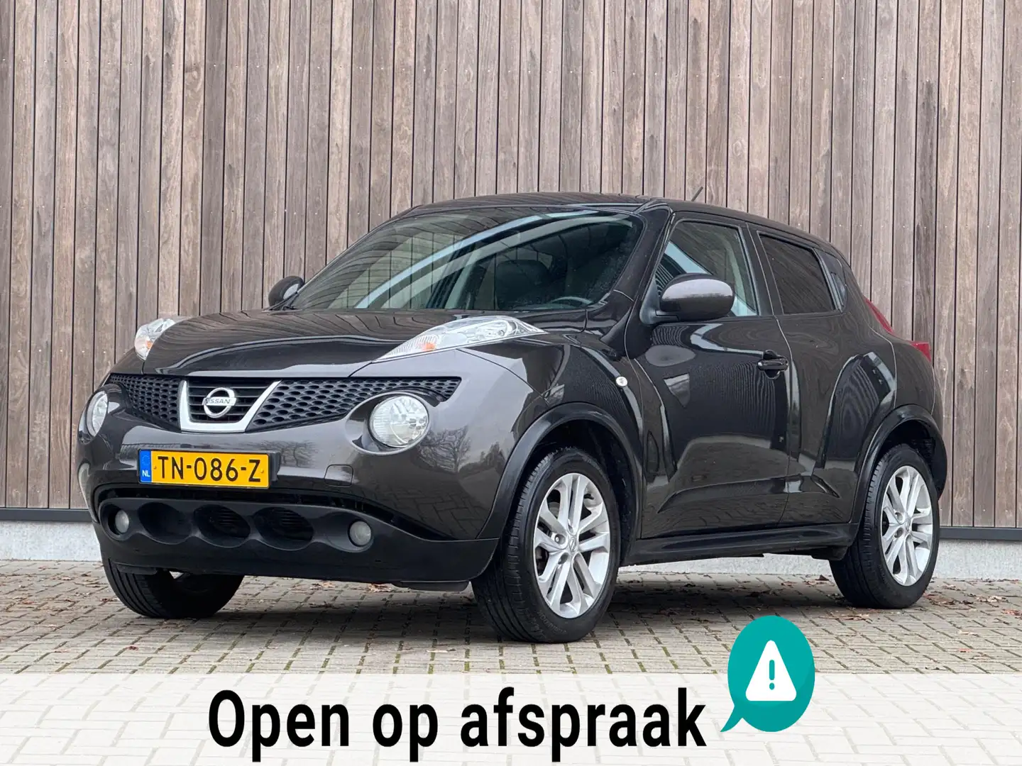 Nissan Juke 1.6 Tekna |Leder|Trekhaak|Navi|Camera| Bruin - 1