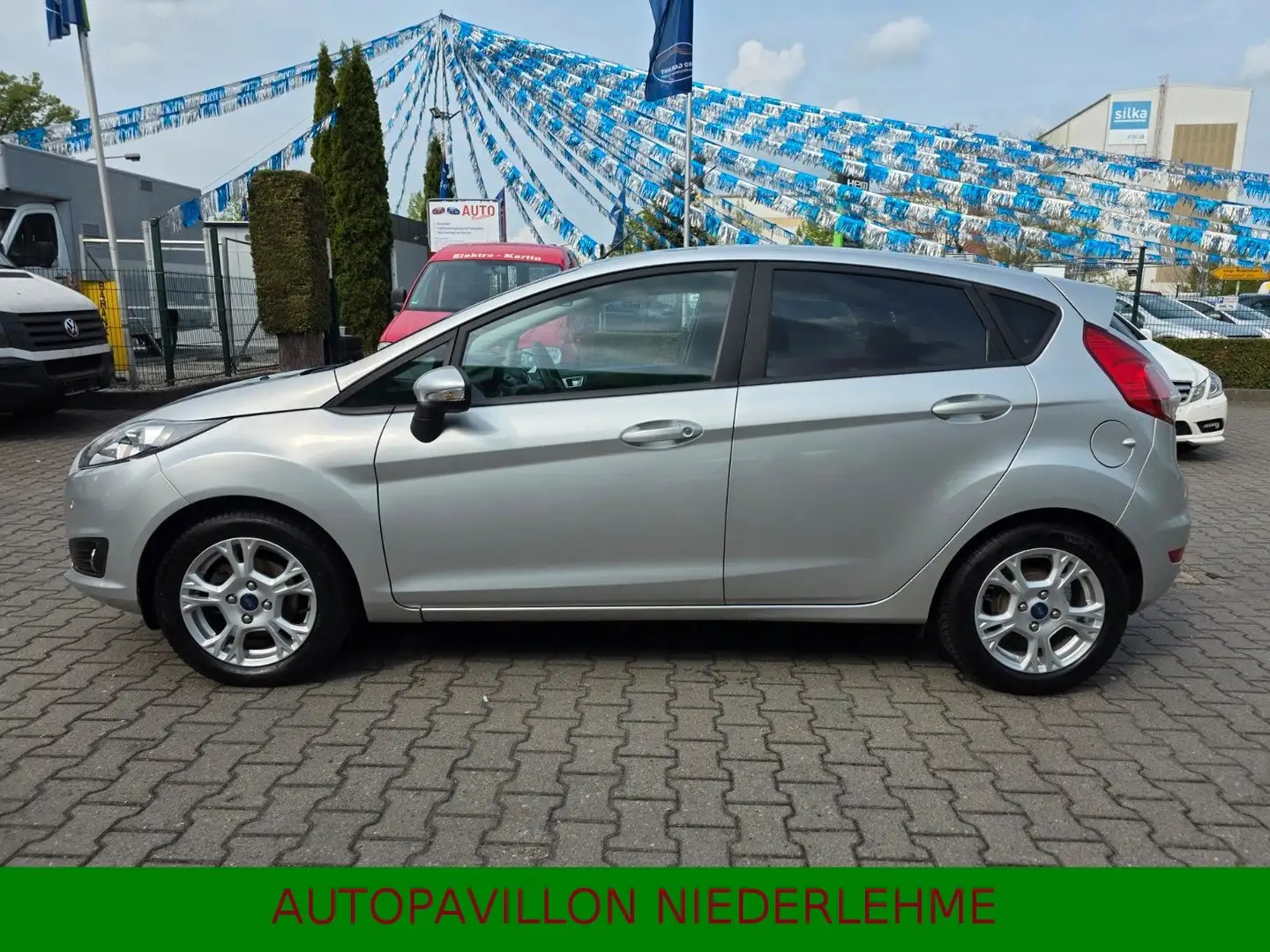 Ford Fiesta SYNC*Klima*Navi*Zahnr.Neu*Alu*Sitzheizung Silber - 1
