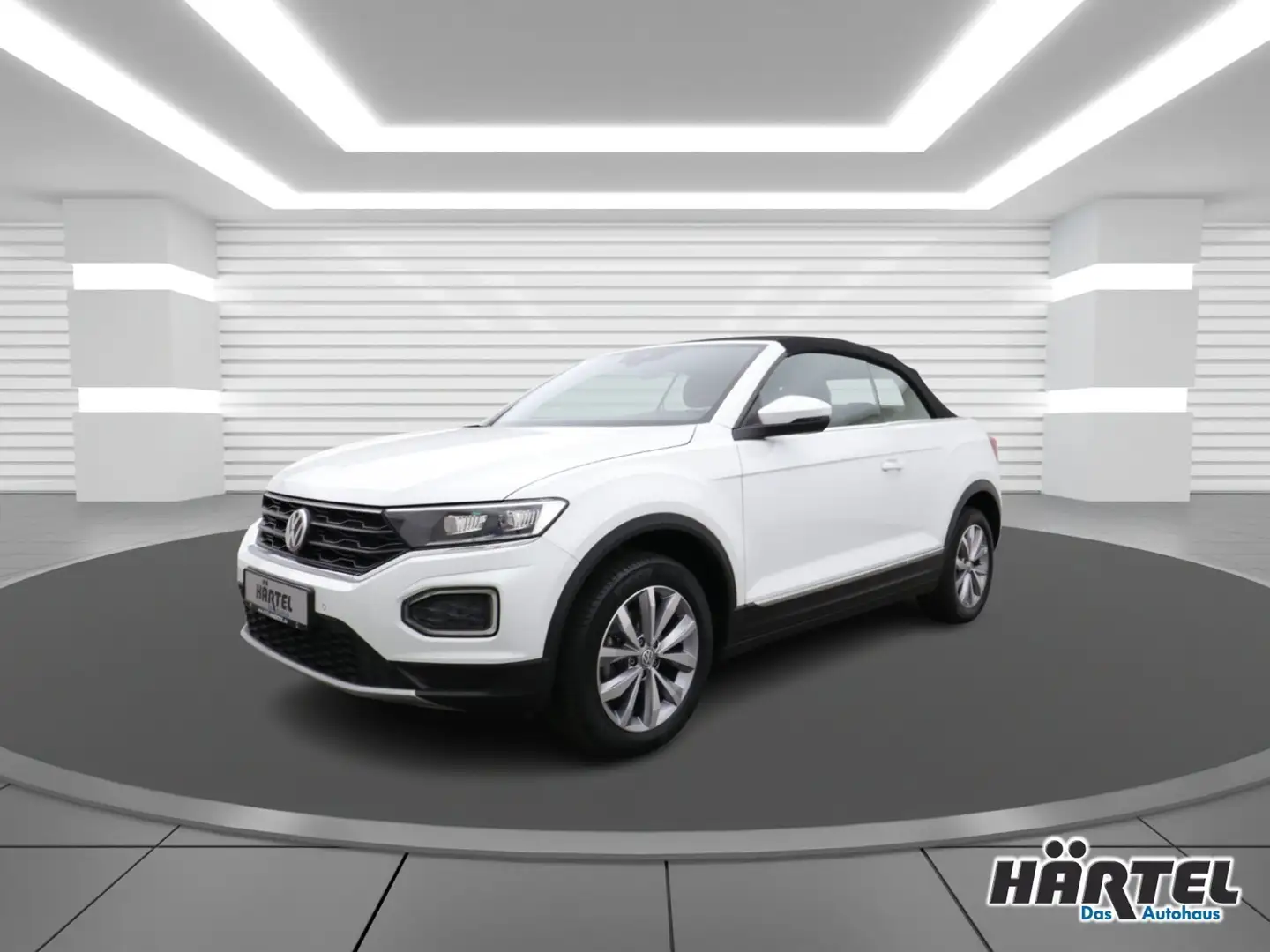 Volkswagen T-Roc CABRIOLET STYLE 1.0 TSI (+NAVI) Bluetooth Weiß - 2