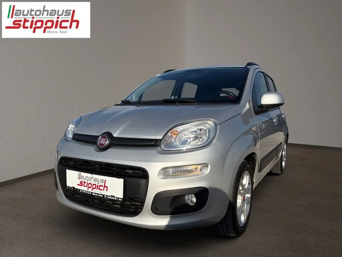Fiat Panda 1,2 69 Lounge Silber - 1