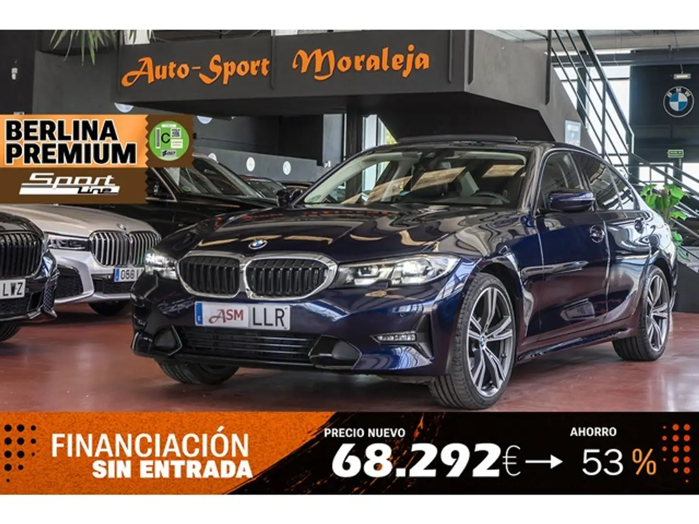 BMW 320 320dA Azul - 1
