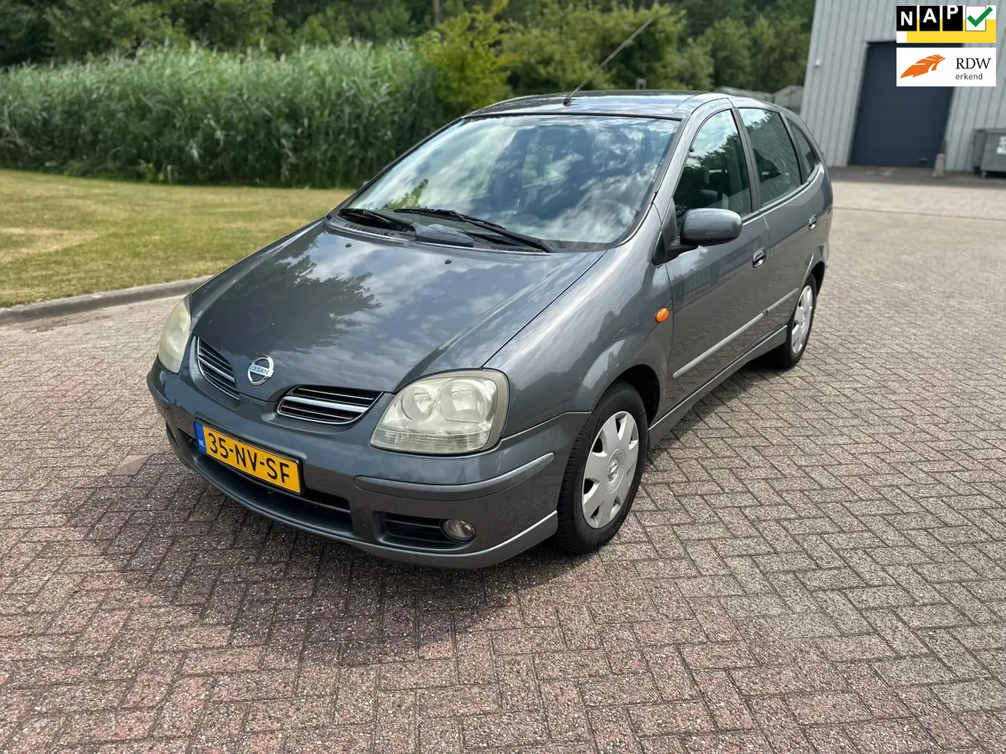 Nissan Almera Tino 1.8 Acenta/AUTOMAAT/AIRCO/TREKHAAK Gri - 1