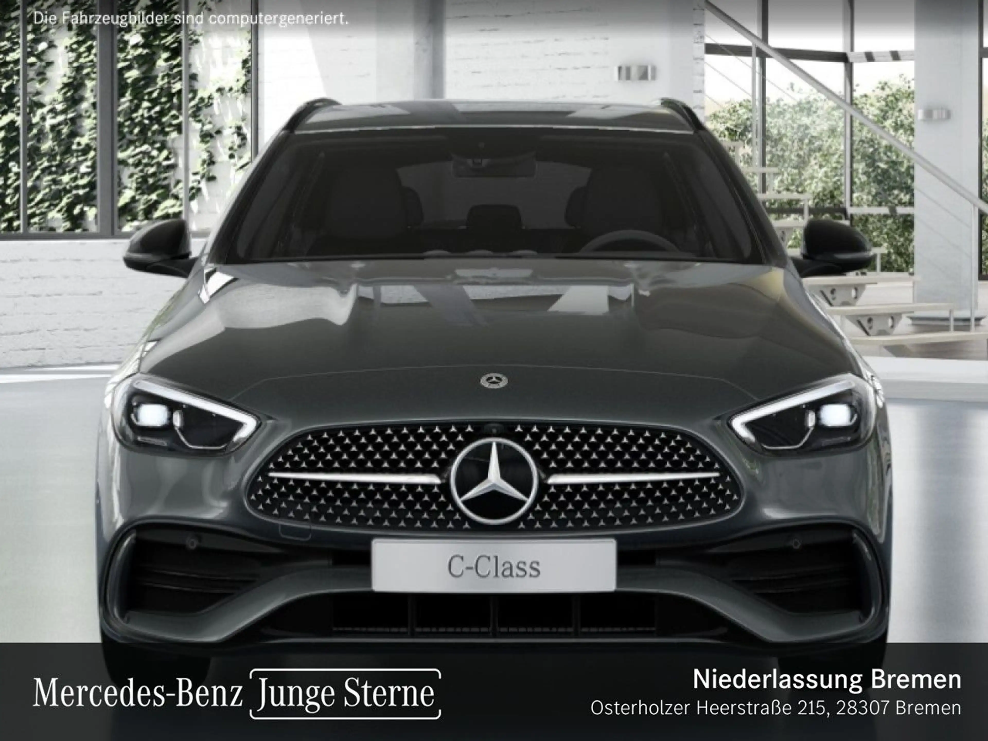 Mercedes-Benz C 200 d T AMG+NIGHT+360+LED+TOTW+KEYLESS+9G — photo 6