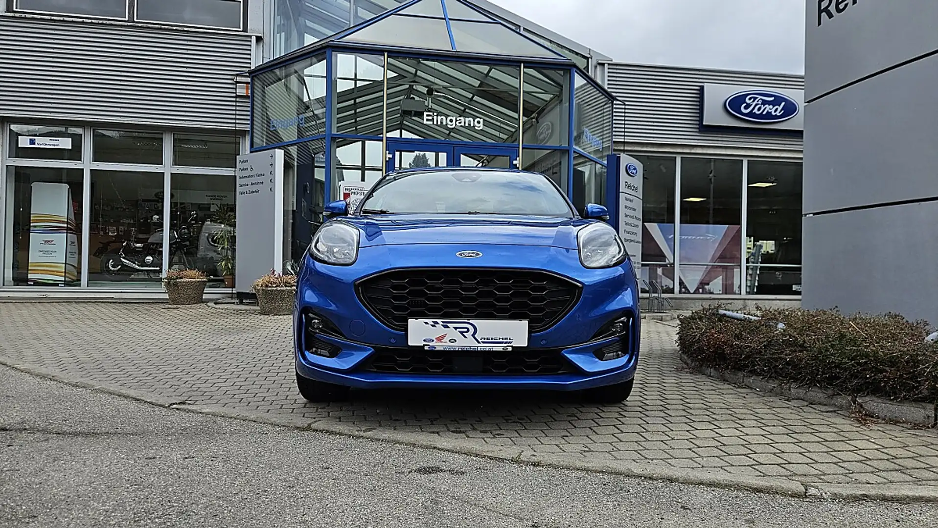 Ford Puma 1,0 EcoBoost Hybrid ST-Line X Blau - 2
