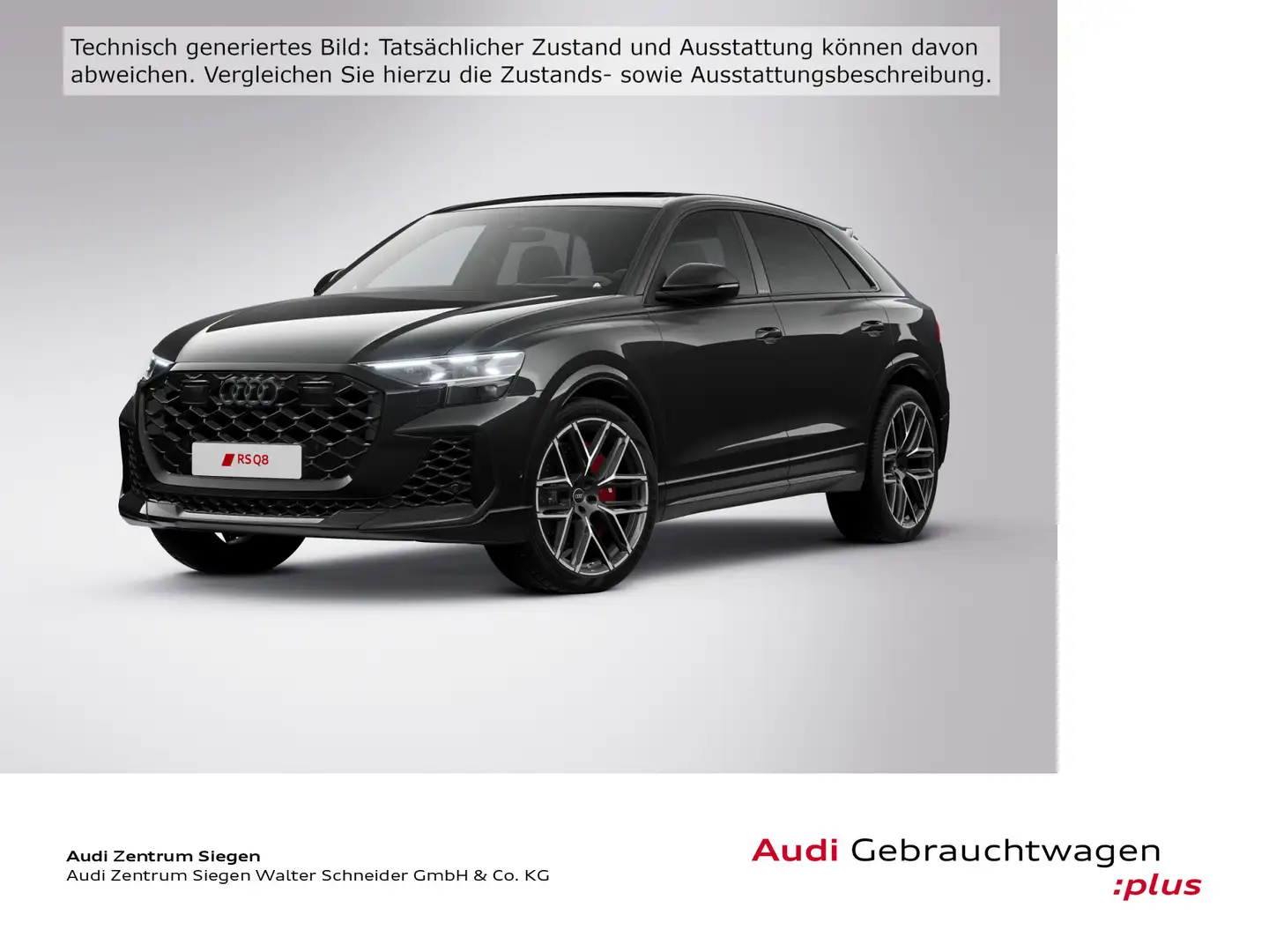 Audi RS Q8 4.0 TFSI quattro Pano Matrix LED AHK Optik Schwarz - 1