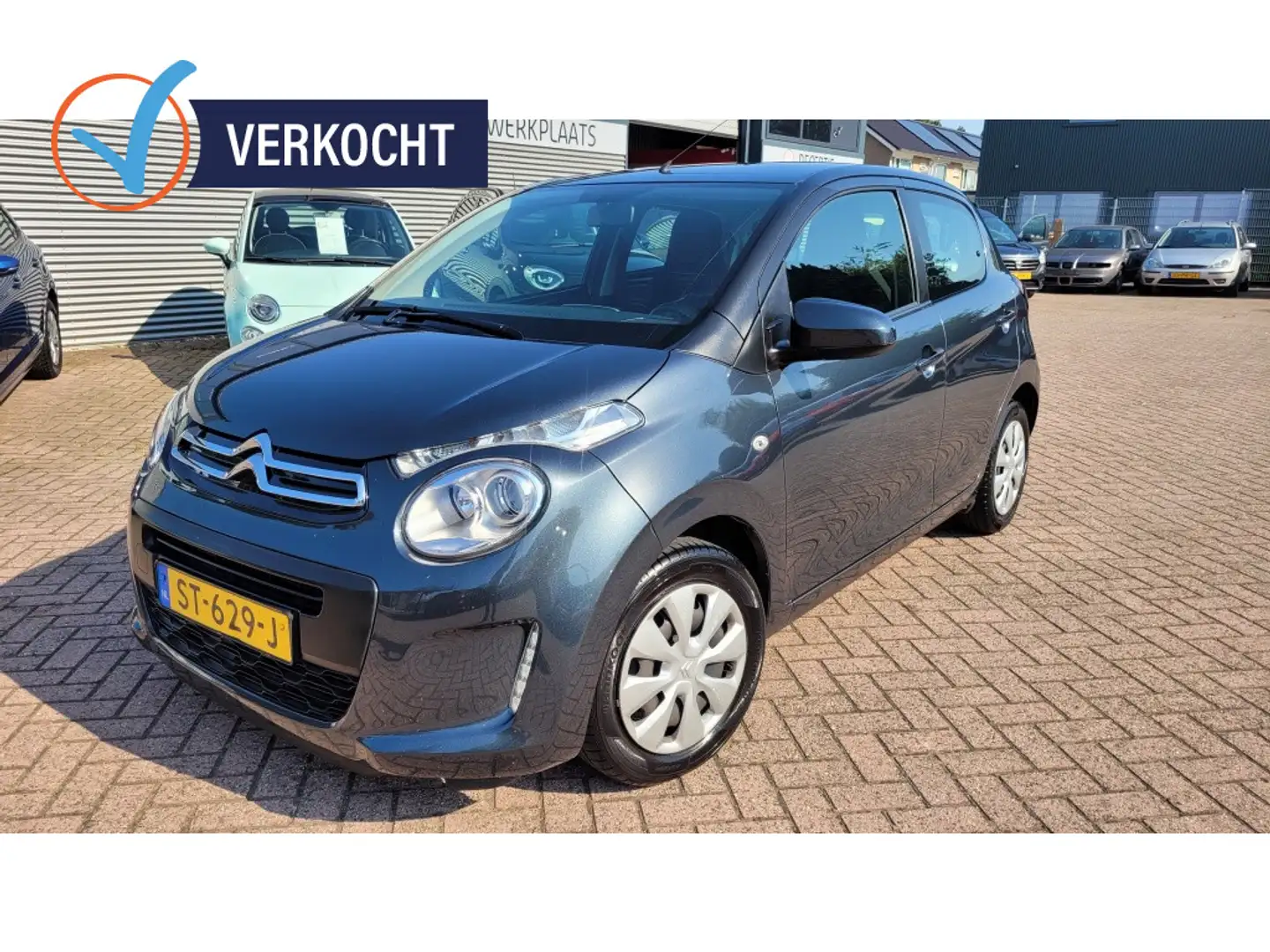 Citroen C1 1.0 e-VTi Feel airco, 5drs. Gris - 1
