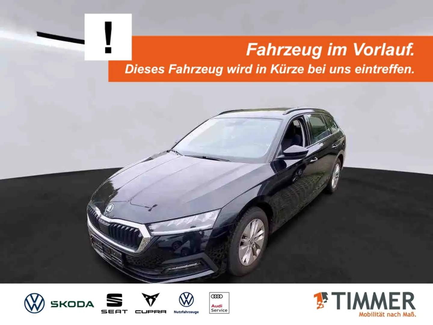 Skoda Octavia Combi 1.5 eTSI DSG *LED *CARPLAY *DAB *SHZ *PDC * Schwarz - 1