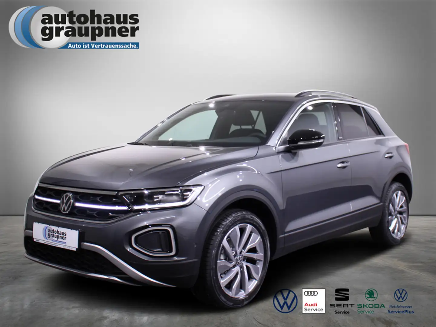 Volkswagen T-Roc 1.5 TSI DSG MOVE PDC KAMERA NAVI Šedá - 1