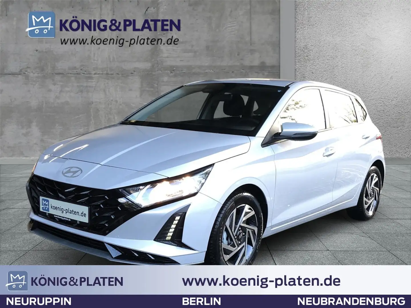Hyundai i20 FL 1.0 T-GDi (100 PS) 6-MT 2WD TREND (MJ25) Klima Grau - 1