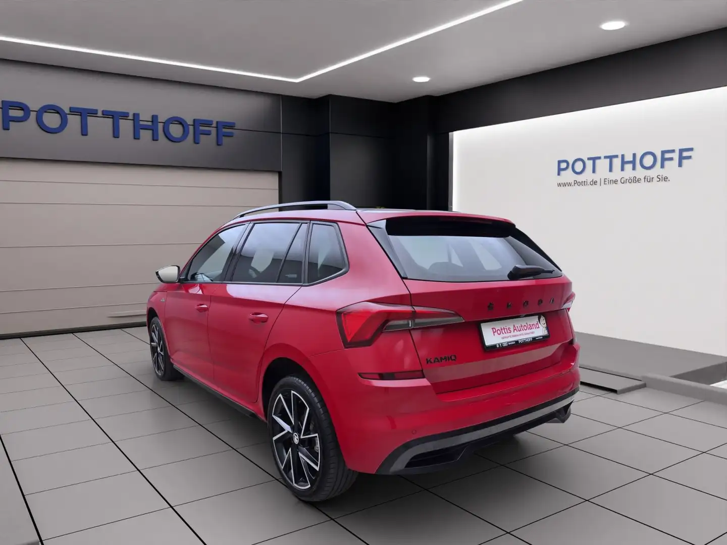 Skoda Kamiq 1.5 TSI DSG MONTE CARLO PANO KLIMA PDC SHZ Rot - 2