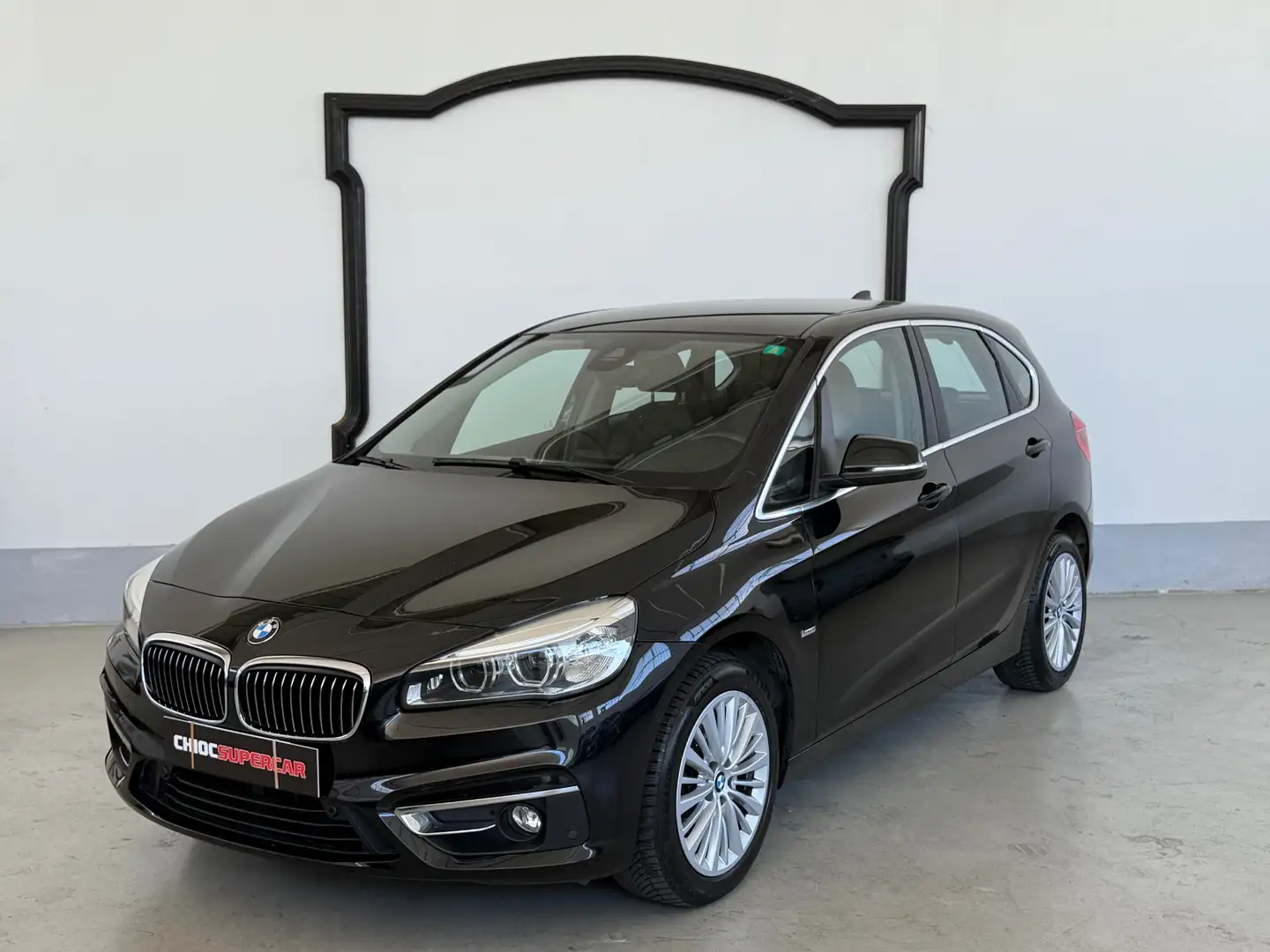 BMW 216 Serie 2 F45 216d Active Tourer Luxury auto my17 Schwarz - 1