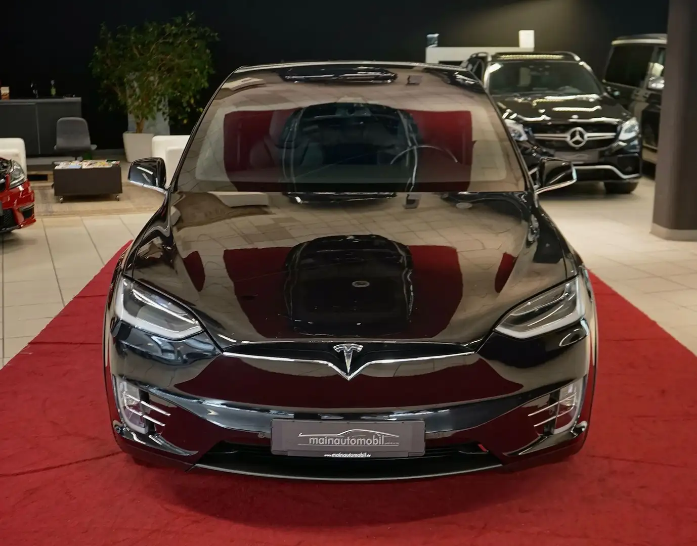 Tesla Model X 100 D Autopilot Allrad MwSt. FSD Schwarz - 2