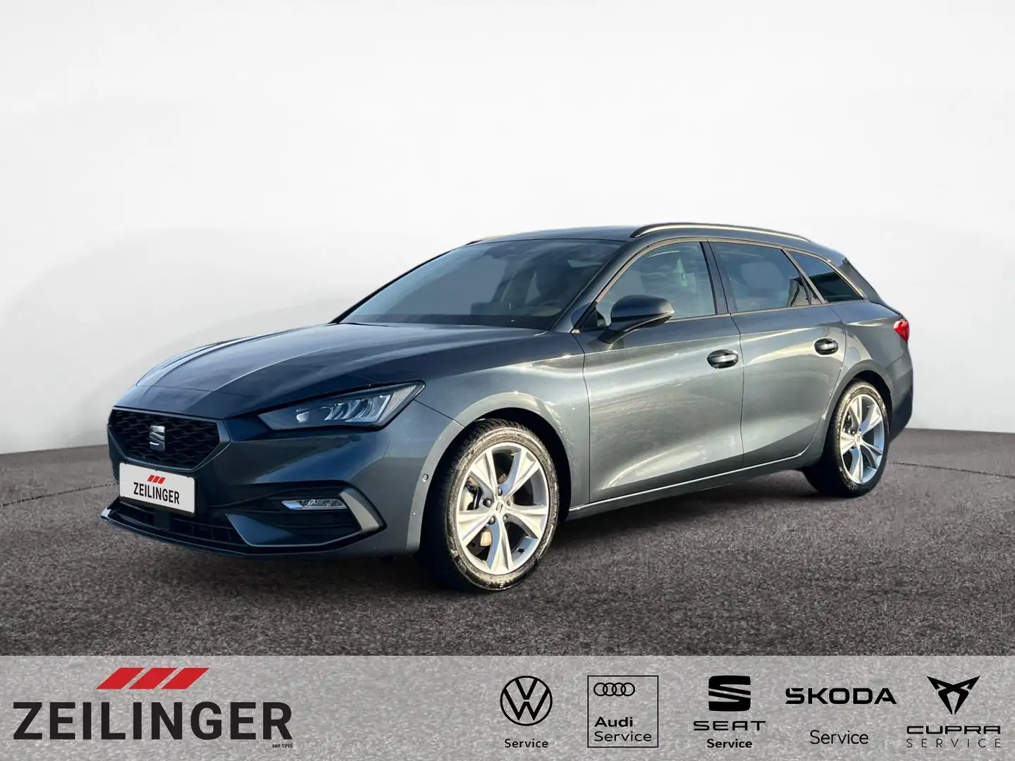 SEAT Leon ST FR TSI|5J-GAR|AHK|NAVI|ACC|KAMERA|WINTER Grau - 1