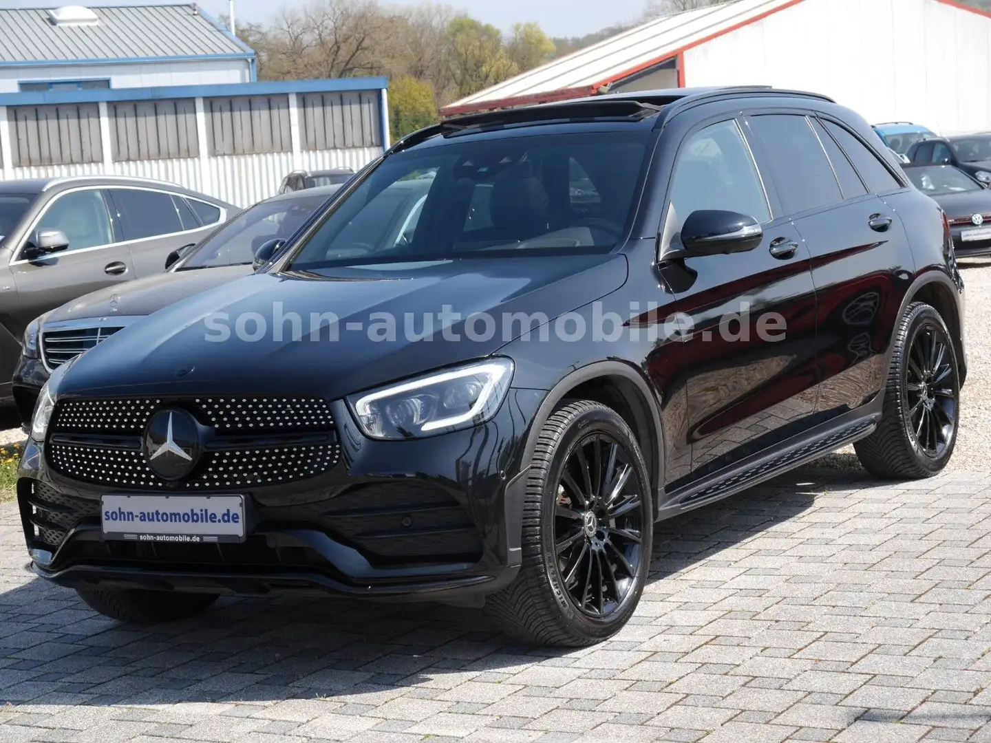 Mercedes-Benz GLC 400 d 4M AMG Pano/Distr/Sitzkli/Burm/Luft/HUD Schwarz - 2