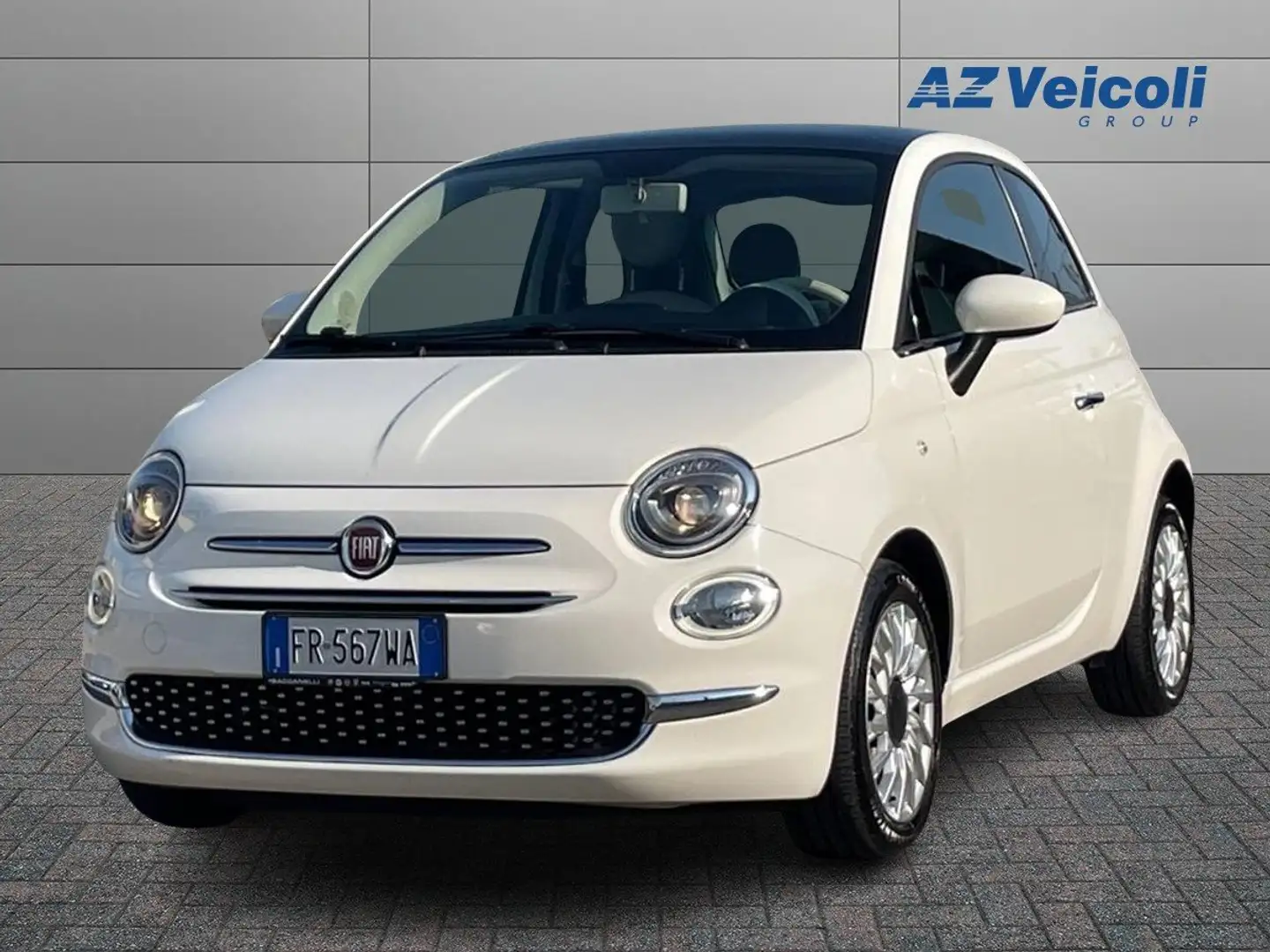 Fiat 500 500 III 2015 1.3 mjt Lounge 95cv my18 Blanc - 1