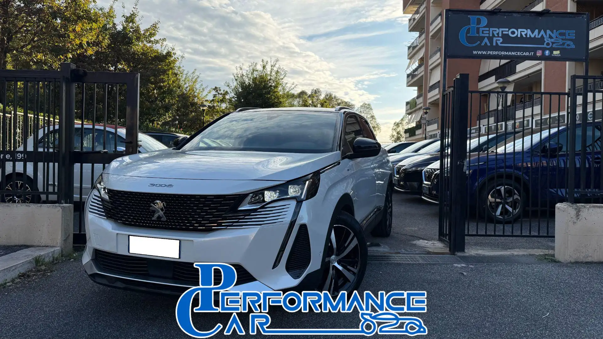 Peugeot 3008 1.6Hybrid 225 e-EAT8 GT*24M.G.*C.L18*F1*CARPLAY* Blanc - 1