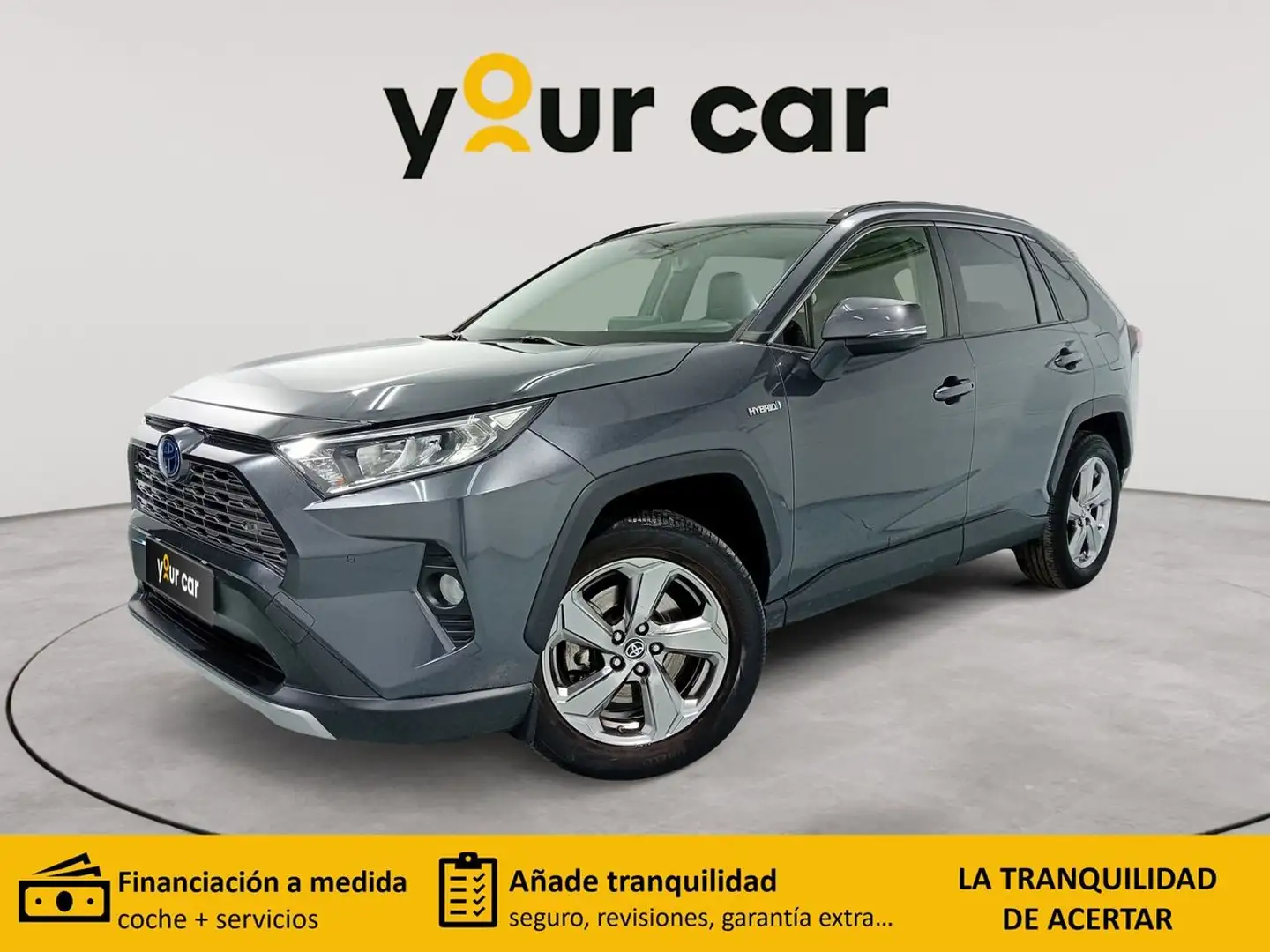 Toyota RAV 4 Rav4 2.5l 220H Advance Plus Grijs - 1