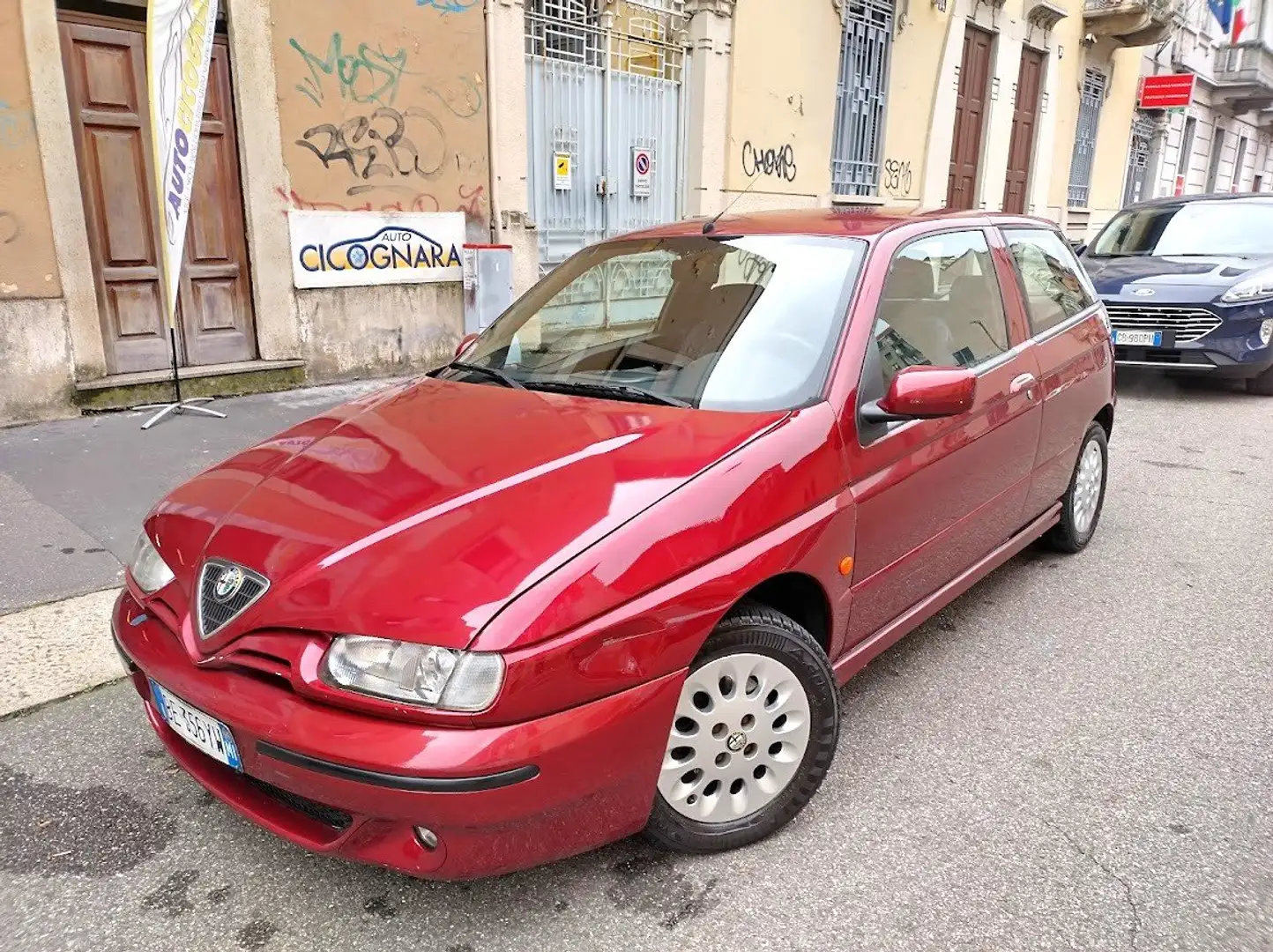 Alfa Romeo 145 1.6 ts 16v L 89.000 km UNICA PROPRIETARIA Roşu - 1