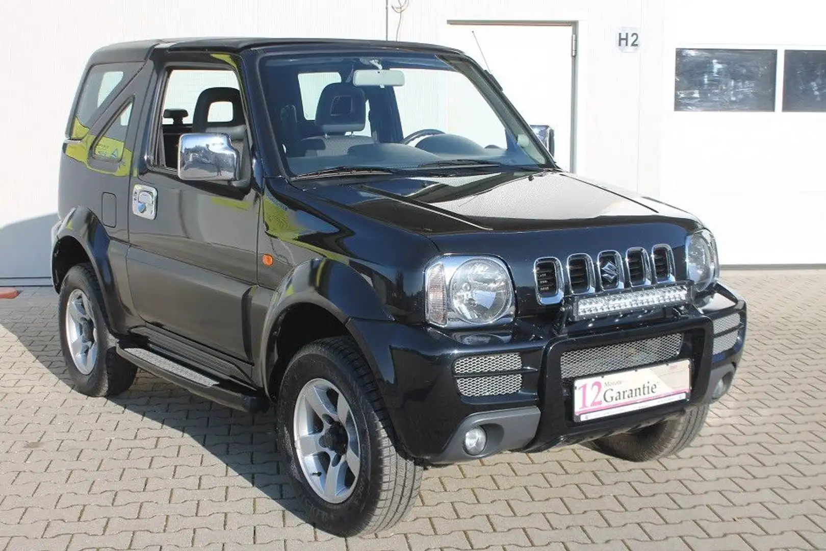 Suzuki Jimny Cabrio,Offroad,höher,Hardtop,AHK,Finanz. Schwarz - 2