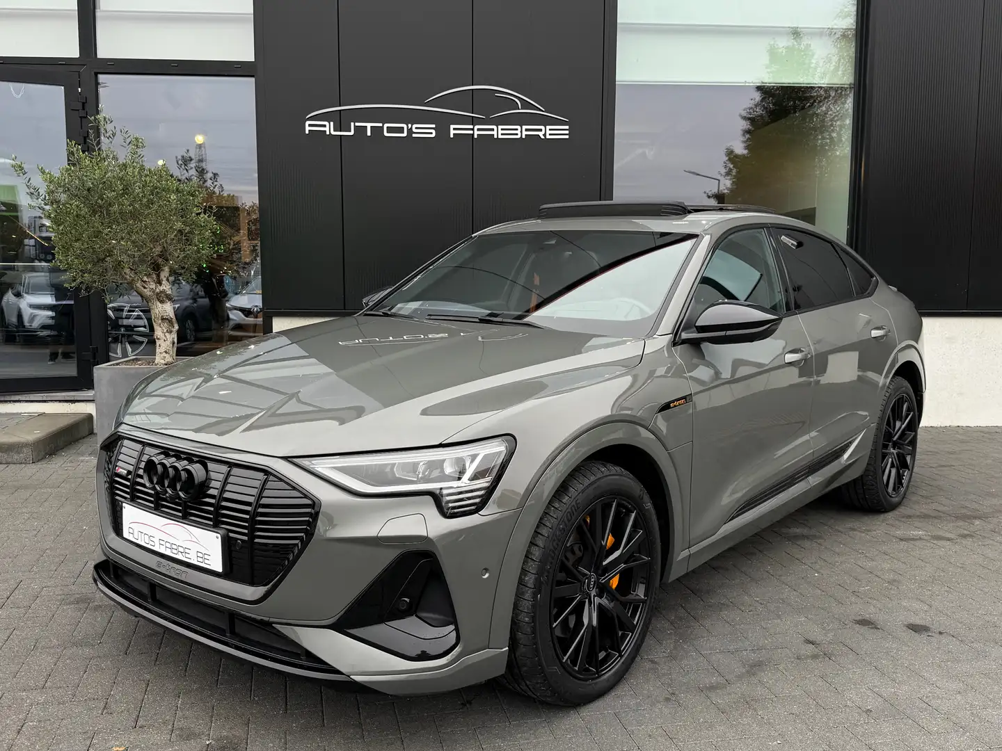 Audi e-tron Sportback 55 quattro S line int & ext Full opt Grijs - 1