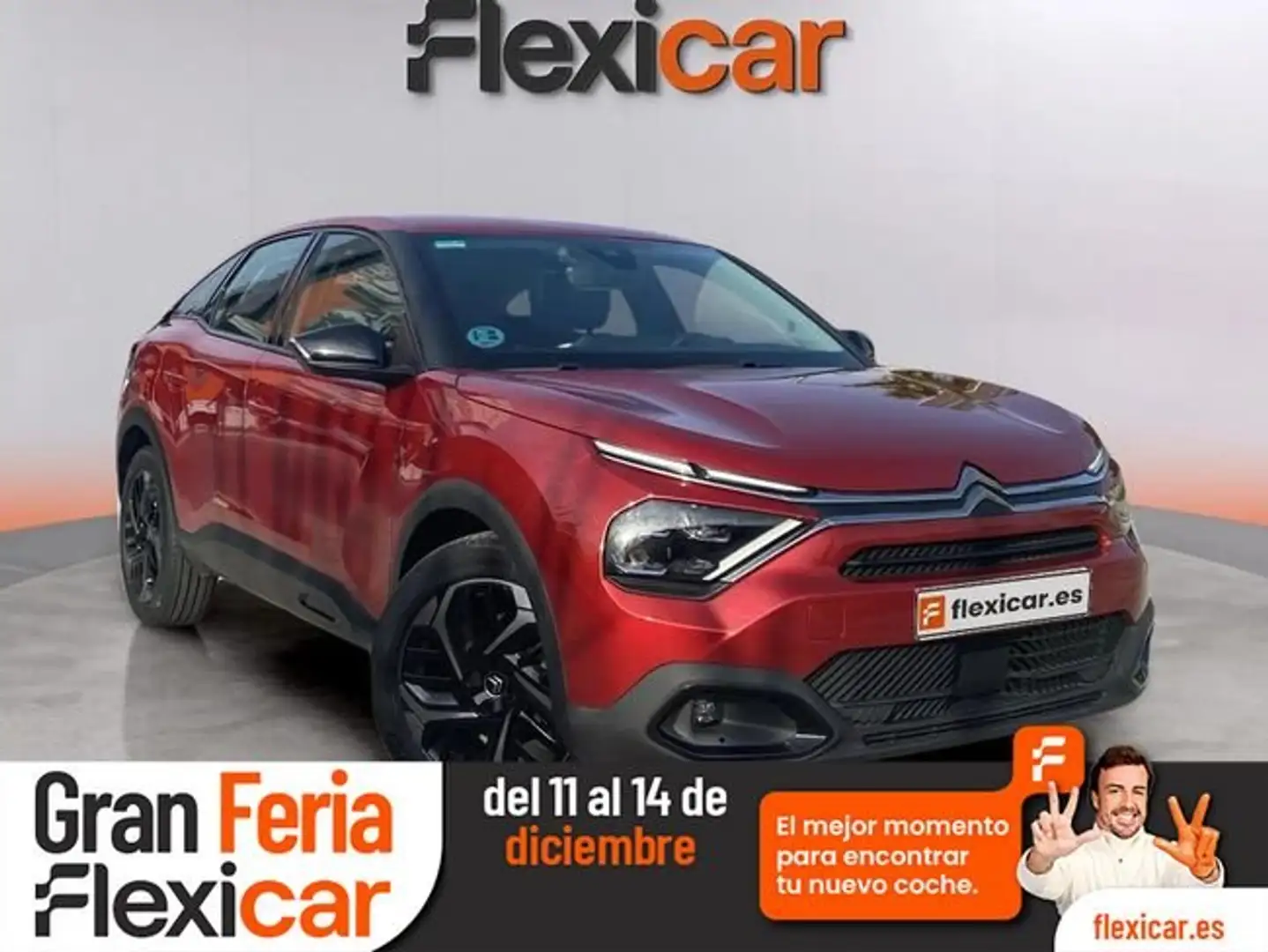 Citroen C4 PureTech+130+S%26S+6v+Shine Rojo - 1