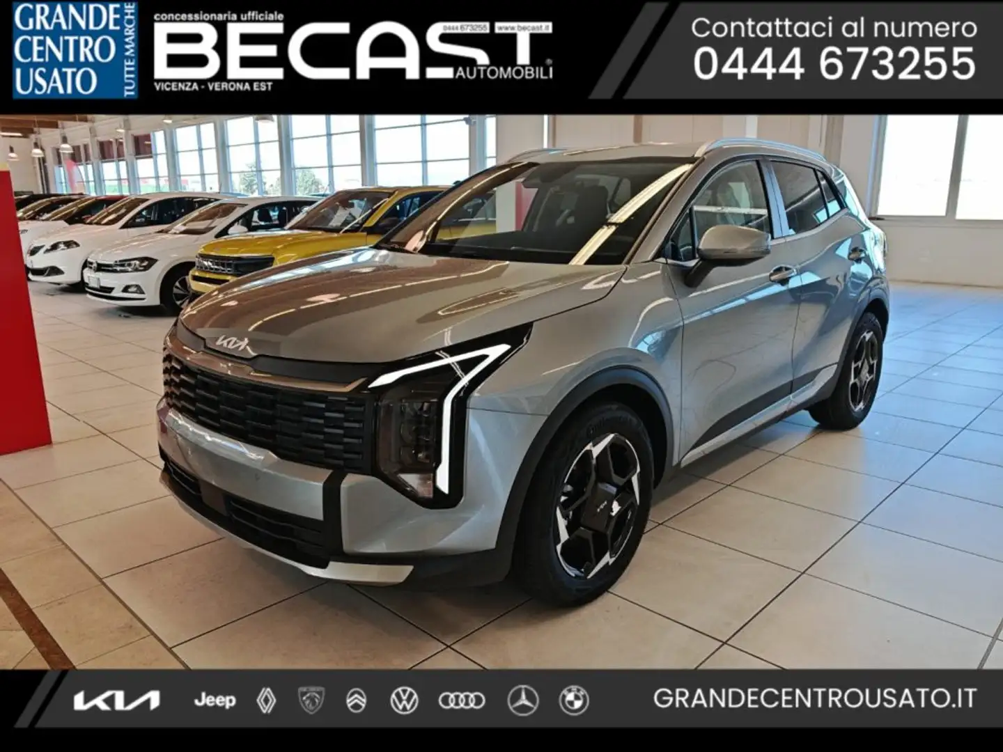 Kia Sportage 1.6 CRDi MHEV DCT Style PE - PRONTA CONSEGNA Gris - 1
