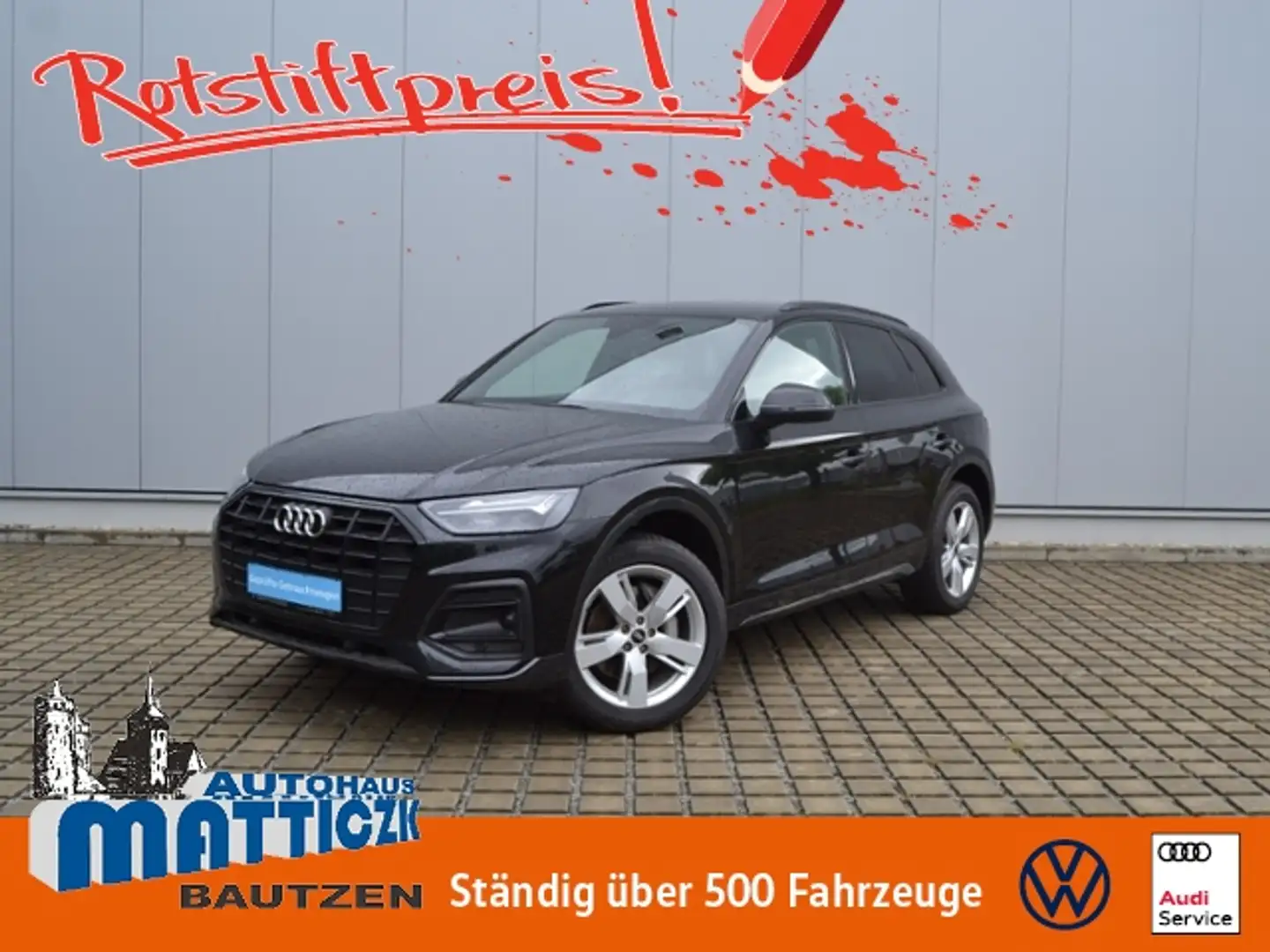 Audi Q5 50 TFSI e qu. Advanced OPTIK-SCHWARZ/AHK/19-ZOLL/ Schwarz - 1