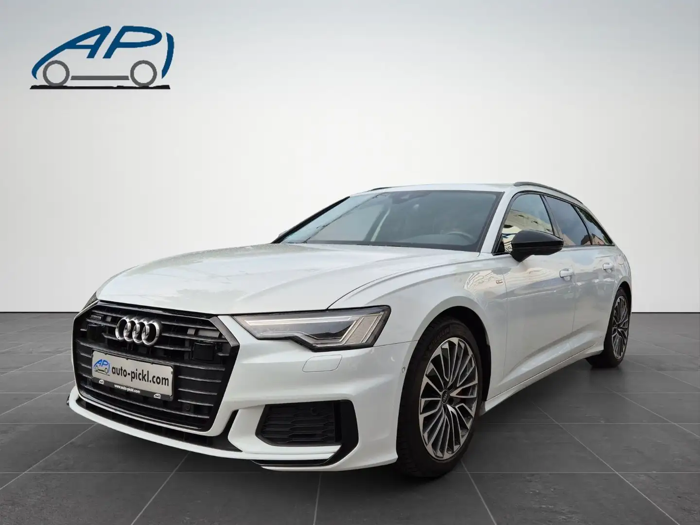 Audi A6 Avant 55 TFSI e qua/S Line /Leder/ACC/360/B&O Blanc - 1