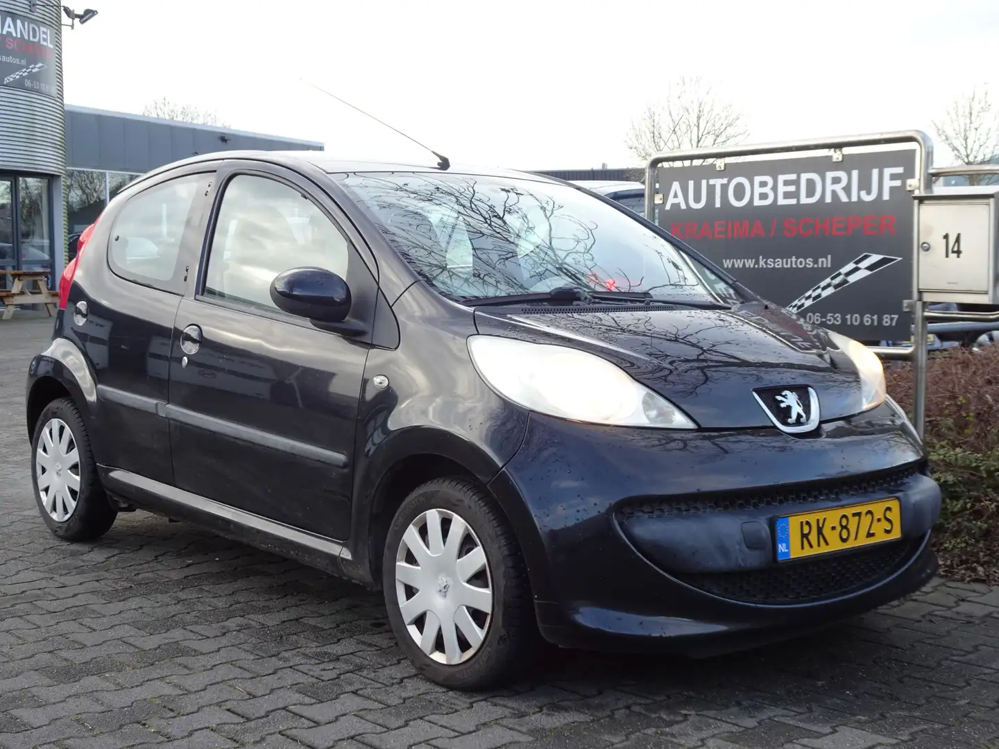 Peugeot 107 1.0-12V 5-Drs XS Airco Noir - 1