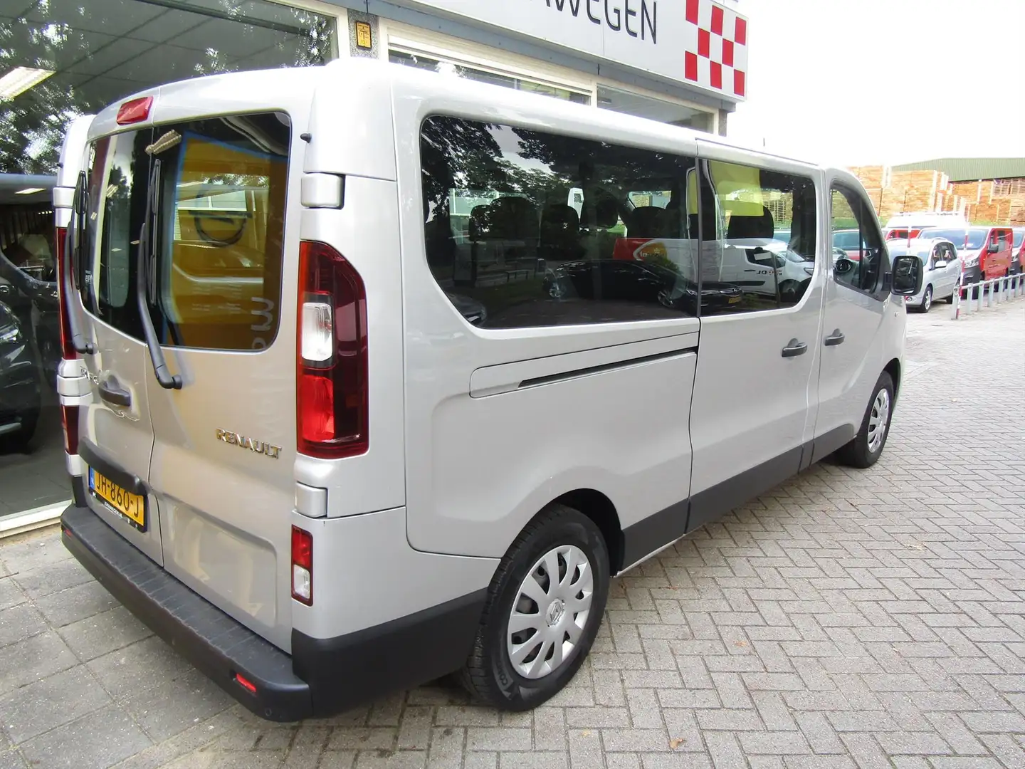 Renault Trafic 9 PERSOONS L2 AIRCO CRUISE CONTROL Grijs - 2