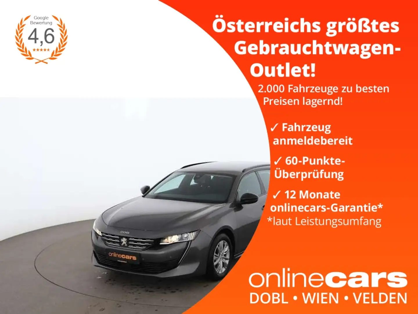 Peugeot 508 SW 1.5 BlueHDi Active Aut NAVI TEMP R-CAM Gris - 1