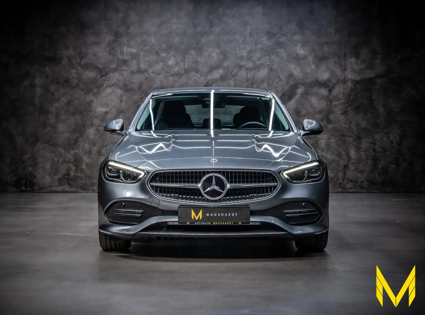 Mercedes-Benz C 200 AVANTGARDE|9G|LED|SPUR|TOT|RFK|MBUX|SOUND| Šedá - 2