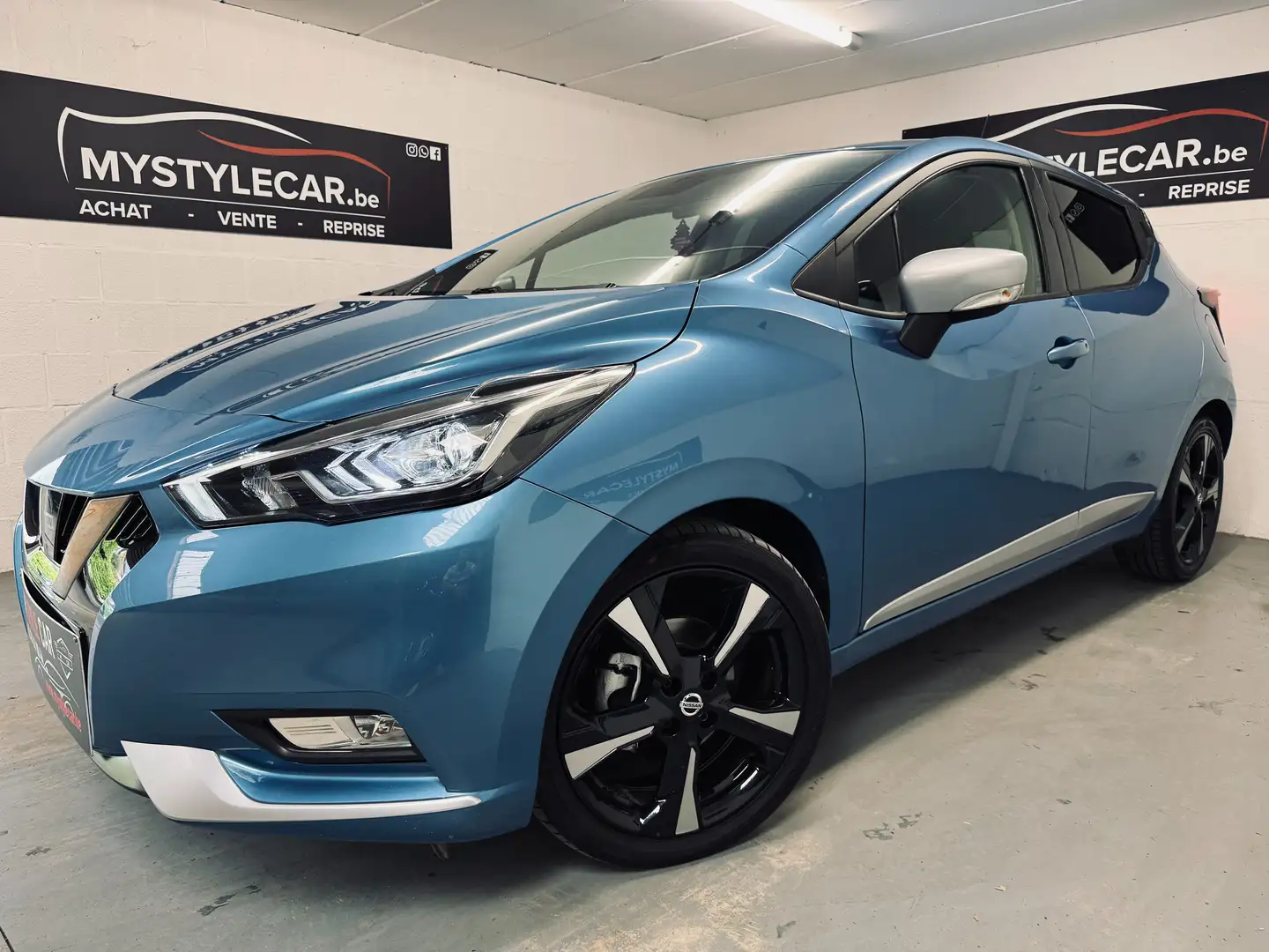 Nissan Micra Micra 0.9 IG-T essence, GARANTIE 1AN Azul - 1