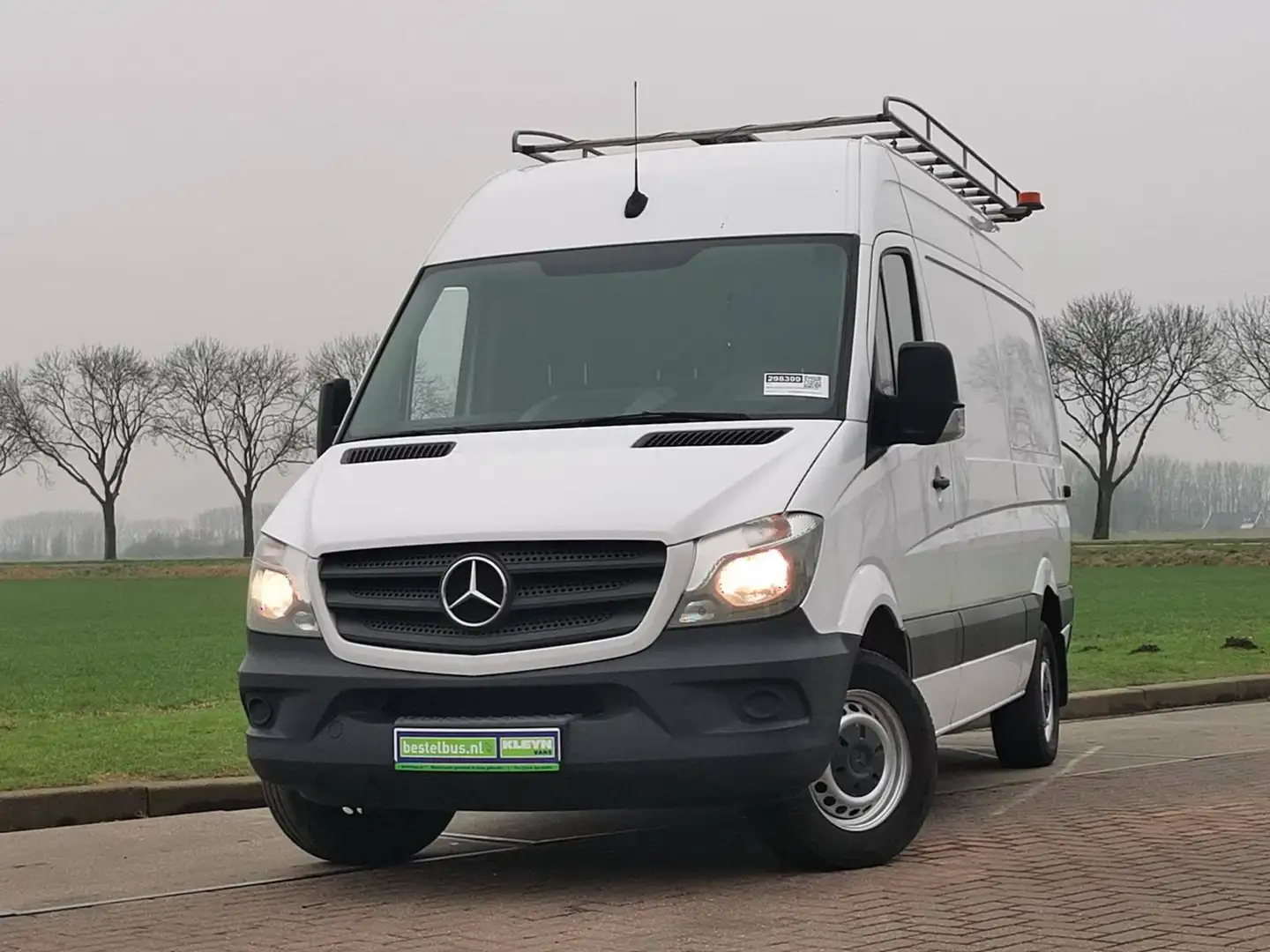 Mercedes-Benz Sprinter 314 L2H2 Airco 2.8T-Trekhaak Imperiaal-Trap Euro6 Weiß - 2