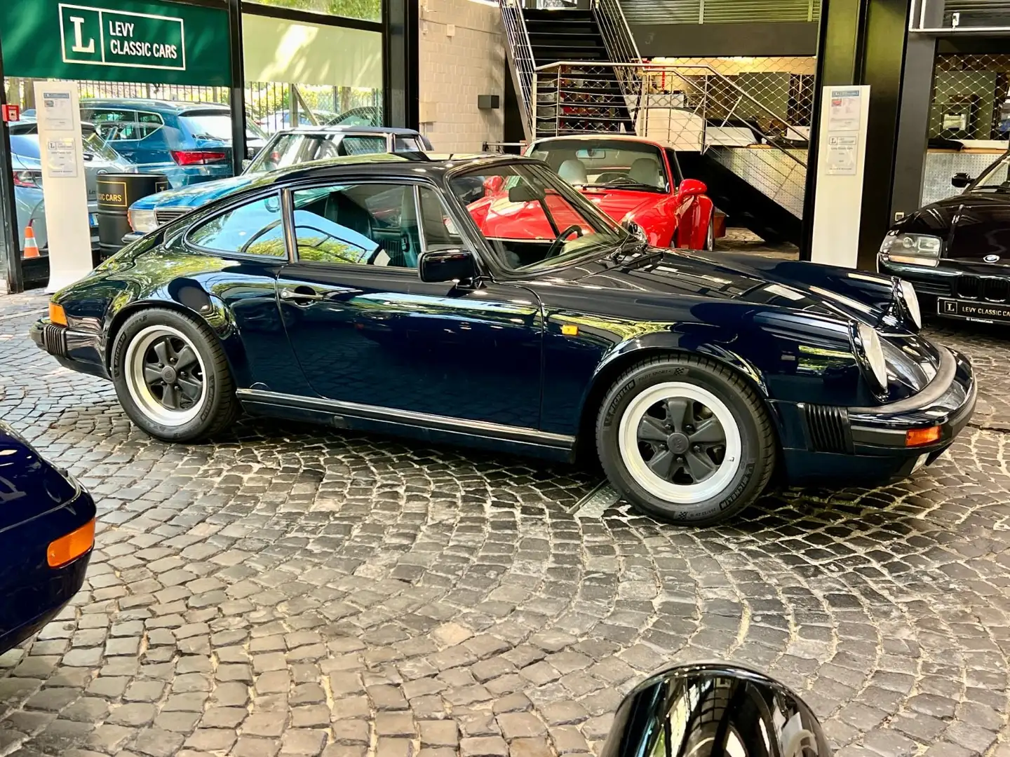 Porsche 911 3,2 Carrera Coupe deutsches FZ,Scheckh. G50 Blau - 2