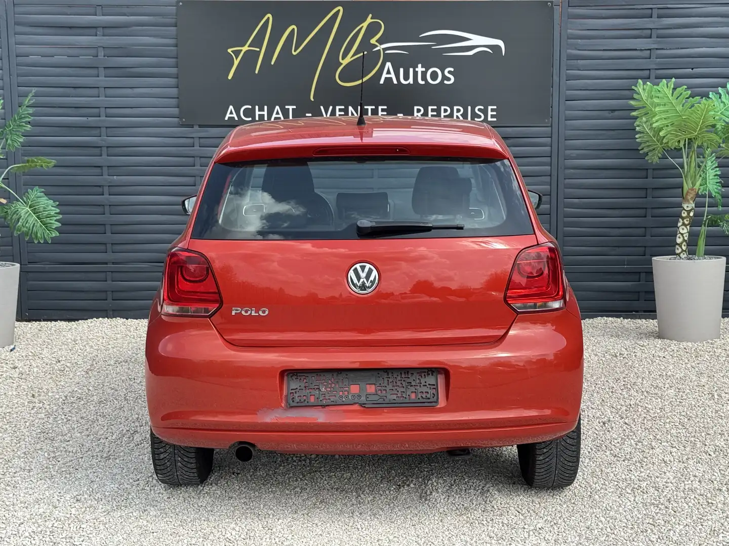 Volkswagen Polo 1.4i*/*BOITE AUTO+CAR PLAY+CARNET+CLIM*/* Orange - 2