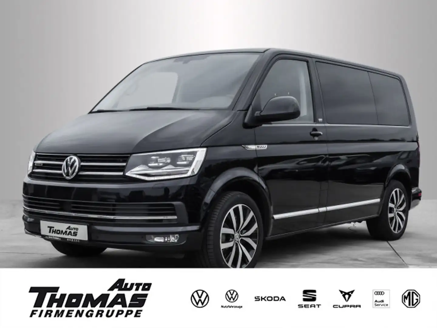 Volkswagen T6 Multivan Generation Six 2.0 TDI 4M DSG AHK Negro - 1