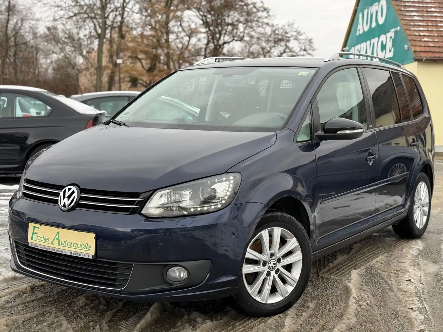 Volkswagen Touran 2.0 TDI Style /KLIMAAUT/SITZHZG/XENON Blau - 1