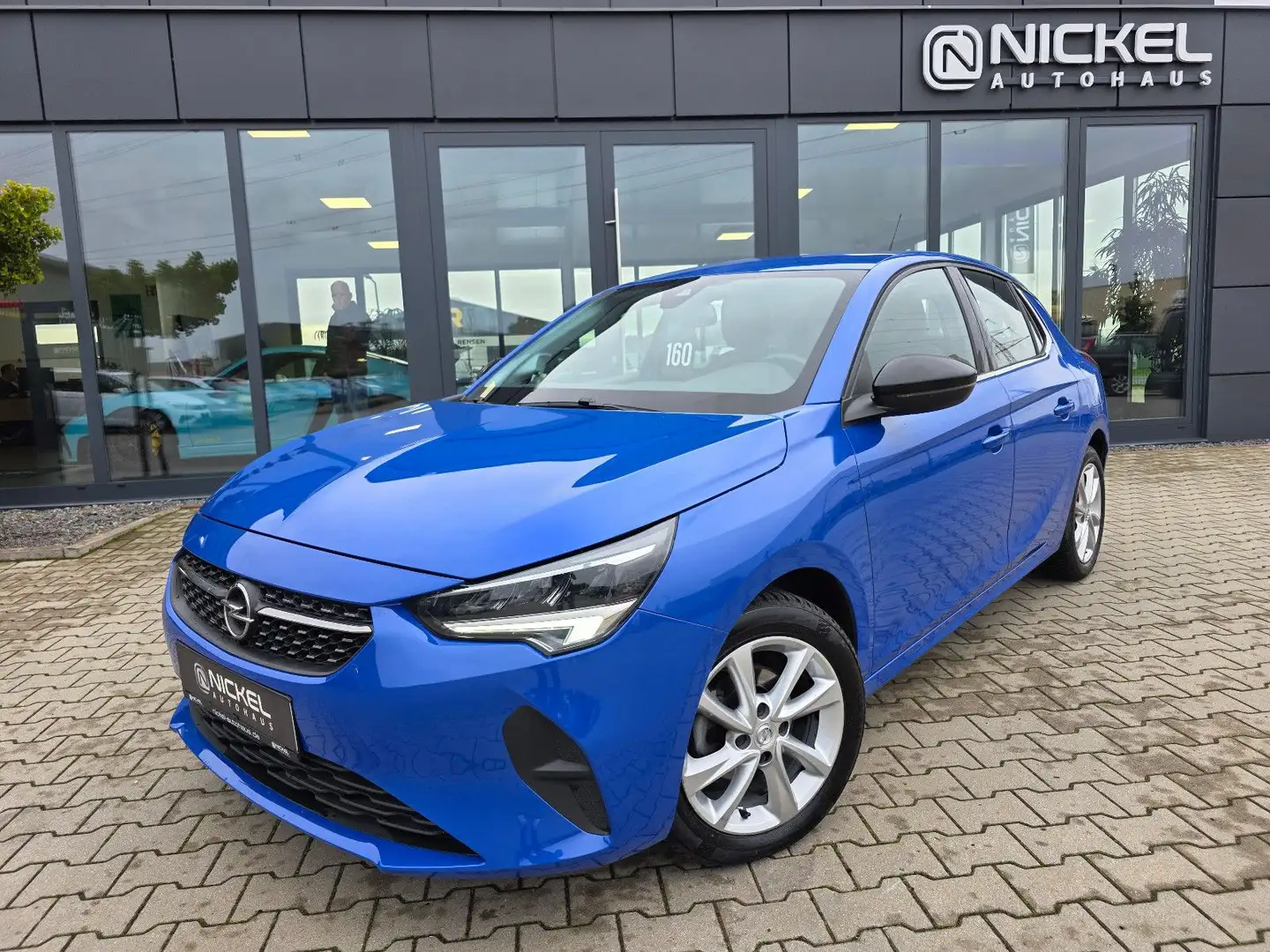 Opel Corsa F Elegance LED*Spurh*T-Leder*Sitzhzg*DAB Blau - 1