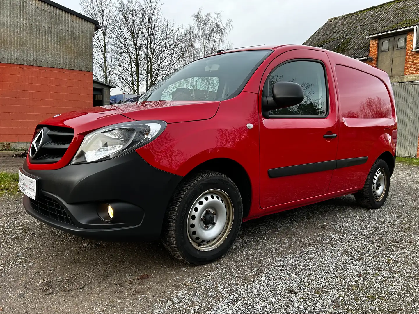 Mercedes-Benz Citan 108 CDI Long Rood - 2