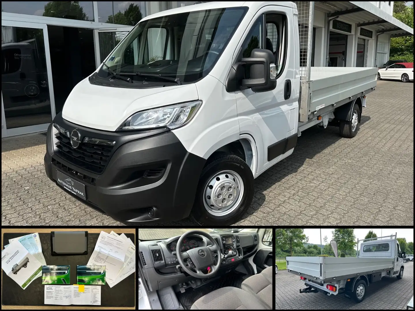 Opel Movano Edition L3 3,5t|1HD|MwSt.|Schoon Pritsche Blanc - 1