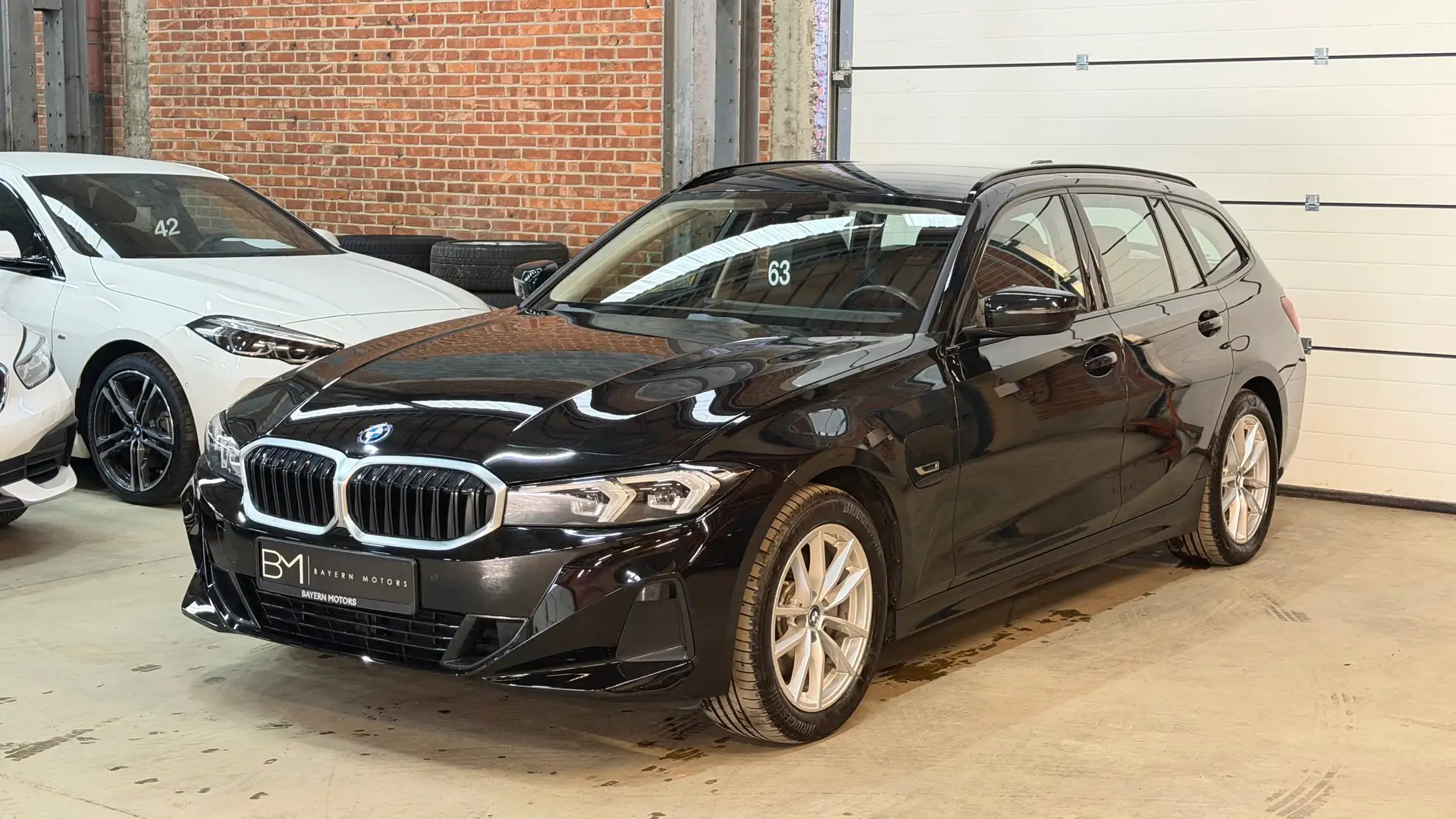 BMW 320 e Plug In Hybride Benzine Sport Zetels Garantie Noir - 1